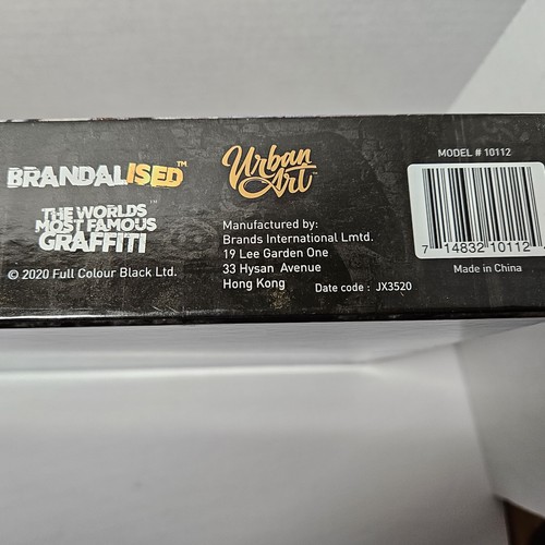 NEW 1000 Puzzle Urban Art Girl on a Stool, Banksy's Graffiti,  24 In. X 18 In. - Picture 4 of 8