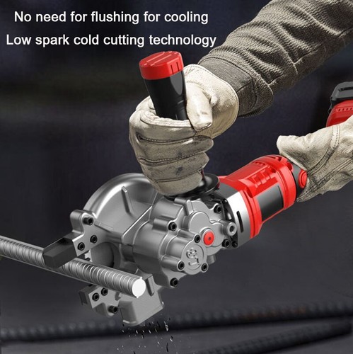 Electric Handheld Cold Cutting Saw Rebar Metal Steel Round/Square Pipe Cutter - Picture 9 of 15