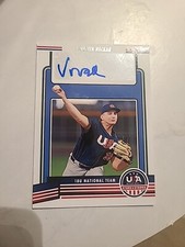 2023 USA Stars & Stripes VAUGHN NECKAR Auto BLUE FOIL AUTOGRAPH Free Shipping