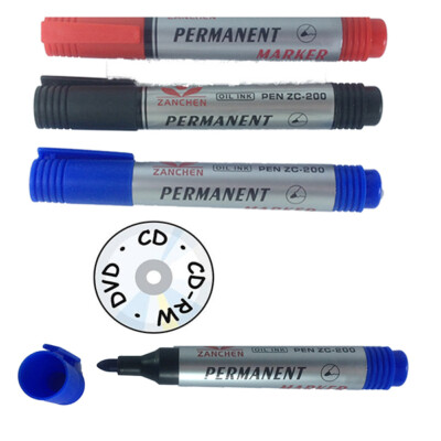 PENNARELLO BLU INDELEBILE COLORATO MARCATORE VERNICE SMALTO PAINT MARKER