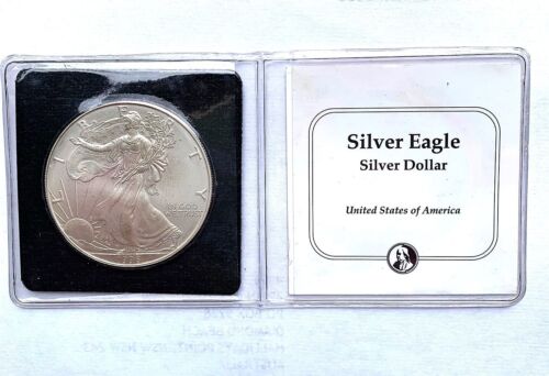 USA Silver Dollar - 1996 -Silver Eagle - 1 Oz fine Silver - Picture 2 of 2