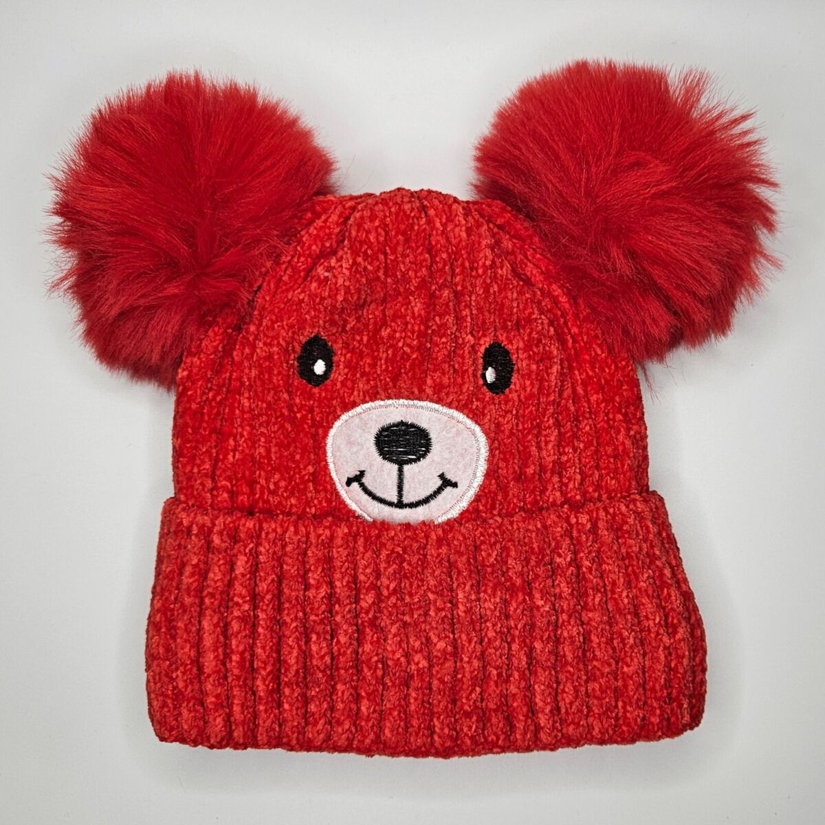 Bear Pom Beanie Bear Pom Beanie