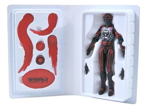Figura de acción TRON DLX SDCC VHS conjunto exclusivo en caja - Imagen 7 de 7
