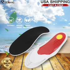 Orthotic Shoe Inserts for Plantar Fasciitis Flat Feet Arch Support Foam Insole