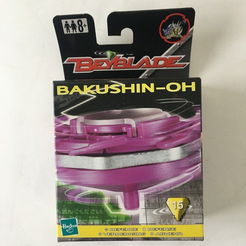 Vintage Beyblade Bakushin-Oh Purple 2001 Hasbro Defence 82509 New in Box