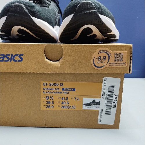 Asics GT-2000 12 sportliche Sneaker Schuhe Damengröße 9,5 weiß grau 1012B506 - Bild 13 von 13