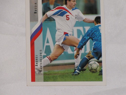 Andrei Kantchelsk #250 Upper Deck 1994 Mondiali USA Calcio Russia Trading Card - Foto 10 di 24