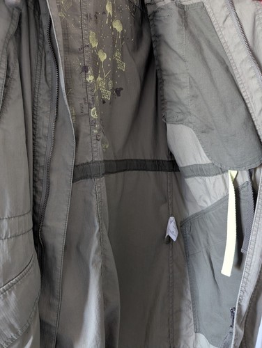 Oasis Live '25 Style Parka H&M 'Divided' - Khaki Men's Lightweight, Size S - Picture 8 of 11