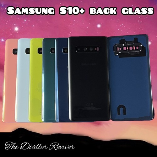 Samsung Galaxy S10 Plus - All Colours - Back Glass Replacement with Cover Lens - 第 1/1 張圖片