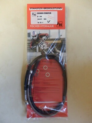XT 350 55V / 3YT STAHLFLEX ABE Bremsleitung UMMANTELT Bremse brake hose  XT350