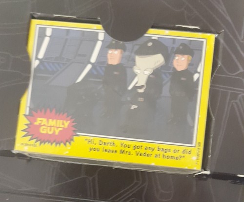 Family Guy Blu Ray & Dvd Its A Trap Plus T Shirt 9 Collector's Cards Ltd Edit - Picture 6 of 13