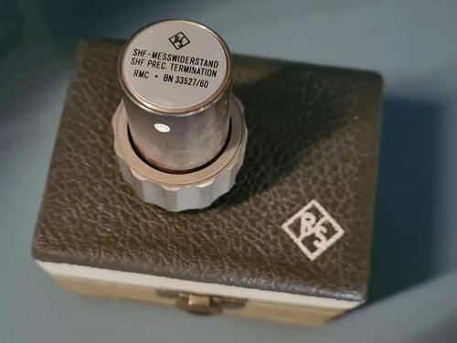 R&S _ SHF- Messwiderstand 'RMC' _ Dezifix'B - Abschlusswiderstand _50-60 Ohm - Zdjęcie 5 z 10