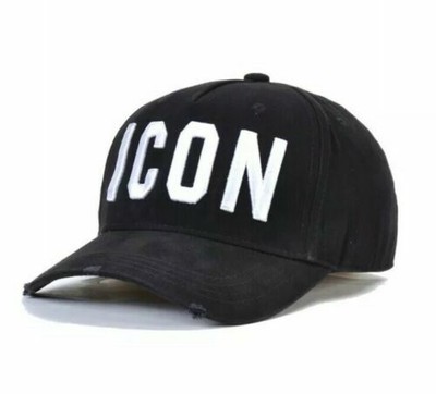 black dsquared icon cap