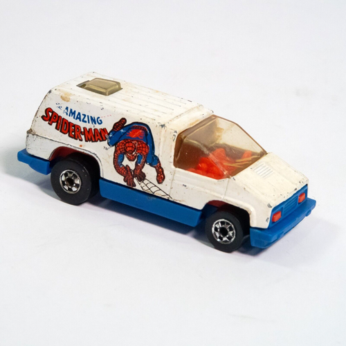 Hot Wheels Scene Machine The Amazing Spider-Man Van 1978 weiß HONG KONG - Bild 7 von 10