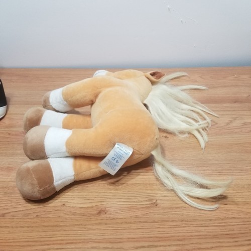 Build A Bear Workshop Plush Toy Palomino Pony 16" Horses & Hearts Riding Club  - Bild 4 von 12