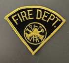Generic Fire Dept. / Collectable patch / Fire Ems Rescue Public Safety