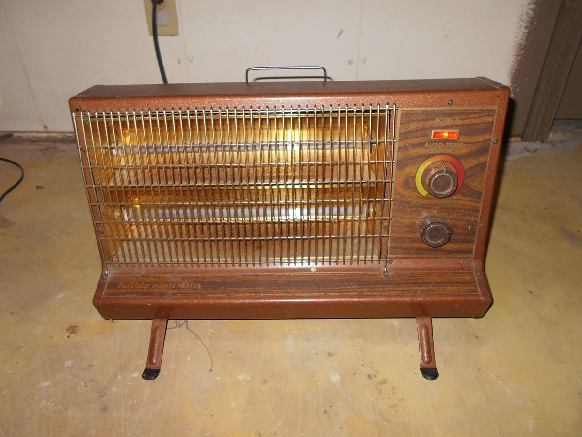 Vintage WORKING True Value Quart Space Heater - Model HR-800A - 1500 Watts  | eBay
