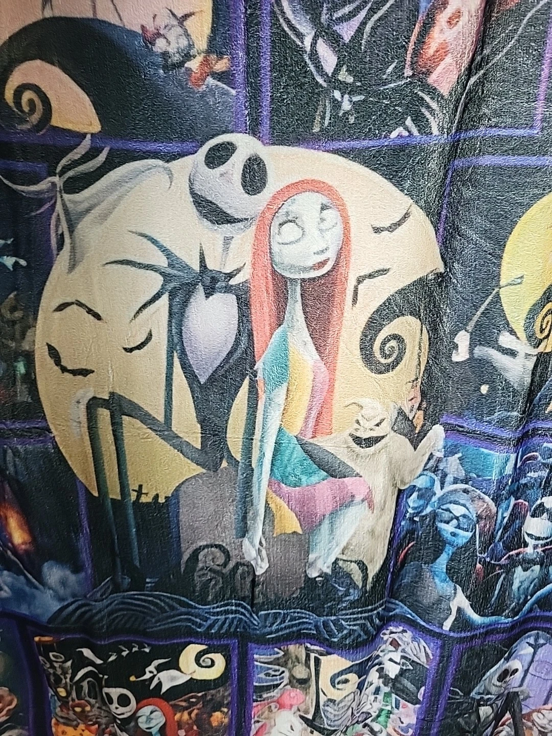 Nightmare Before Christmas Small Blanket New