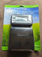 AcuRite Wireless Digital Rain Gauge W/Self Emptying Collector Brand New