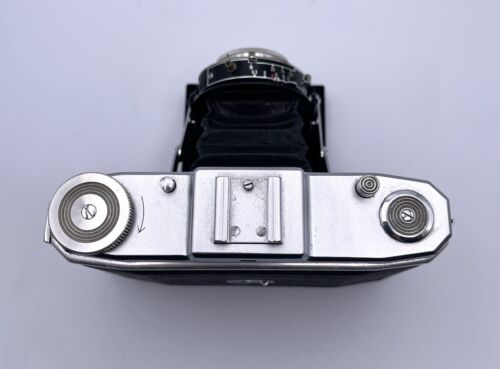 Zeiss Ikon Nettar 518/16 Film Camera W/Novar 75mm F/6.3 Lens & leather case - Picture 5 of 12