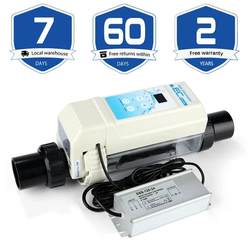 Sistema Clorinatore Sale EC20 | Uscita CL 20g | Generatore Cloro Elettronico - Foto 8 di 14