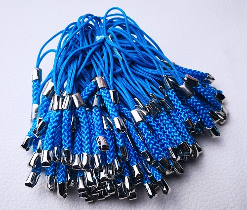 Correa colgante de nudo a mano de colores mixtos para teléfono celular y móvil 100 un. - Imagen 11 de 11