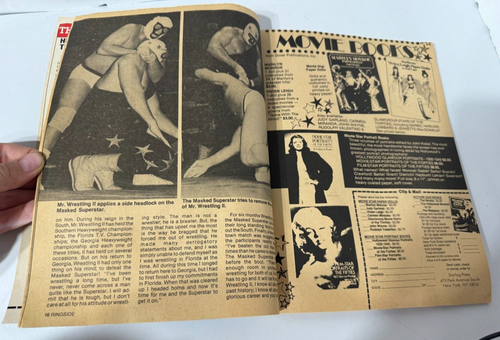 Ringside Wrestling Magazine Spring 1983 HULK HOGAN JYD DAVID VON ERICH POSTER - Picture 16 of 19