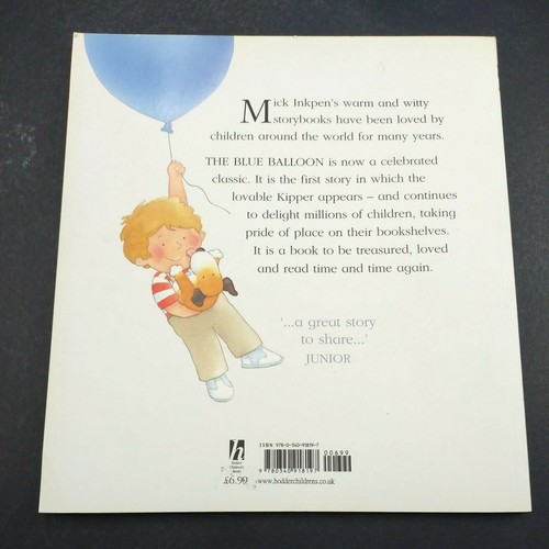 Der blaue Ballon von Mick Inkpen 2006 Taschenbuch Blaue Nase Insel Bücher gebraucht - Bild 2 von 11