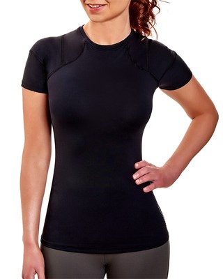 Tommie Copper Women's Pro-Grade Short Sleeve Shoulder Back Brace Support Shirt | eBay
