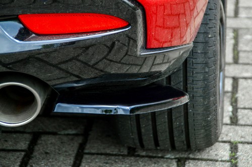 Juego de difusor de copa para Mazda 3 BP parachoques trasero divisor ABS - Imagen 6 de 7