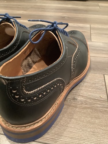 Allen Edmonds "Strandmok" Herren Cap-Toe Oxford-Schuhe 11,5 D schwarz Made in USA (494N) - Bild 15 von 18