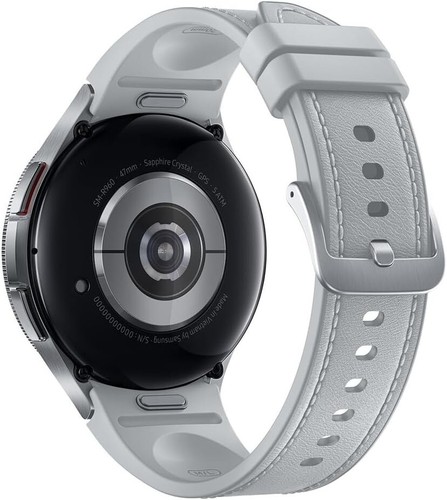 Samsung Galaxy Watch6 Classic , Sport-Tracking Bluetooth 47mm, Silber Verp.OFFEN - Bild 4 von 6