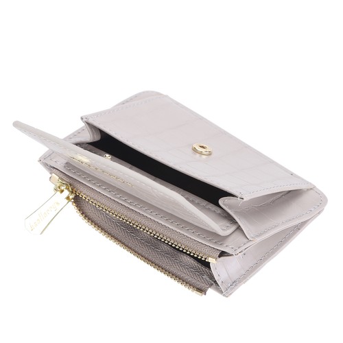 Women Leather Zipper Wallet Bifold Short Slim Card Coin Purse Pocket Handbag US - Picture 43 of 48