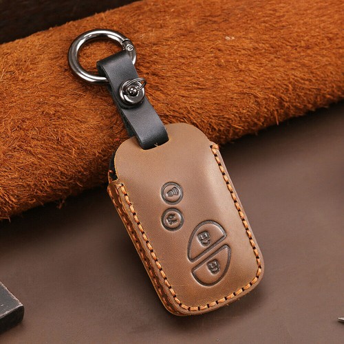 Leather Car Key Fob Case Cover Protect For Lexus ES RX LX GS ES350 IS250 RX350 - Picture 12 of 17