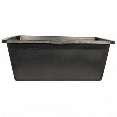 Baignoire rectangulaire en plastique 90 L/60 L auge de stockage paresseux alimentation pour chevaux robuste ! - Photo 1/4