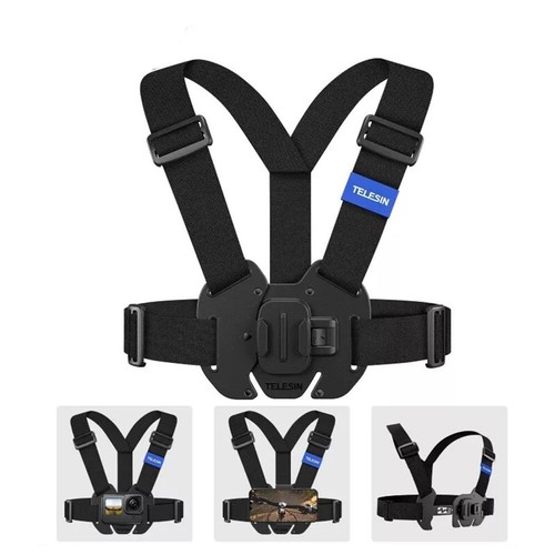 Chest Mount Harness Chesty Strap Compatible with GoPro for DJI Osmo Action UK - Picture 4 of 12