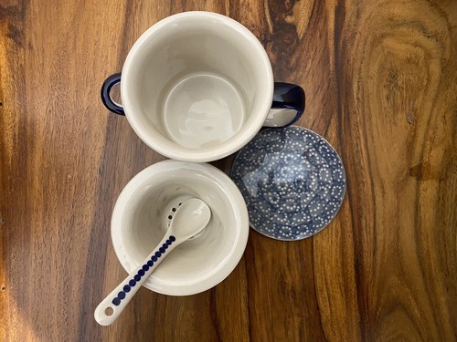 Tea Infuser Handmade Polish pottery Boleslawiec - Picture 4 of 4