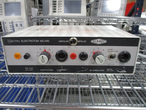 Martin Elmed Elektrotom Mc Ms 125 Electrosurgical System Ebay