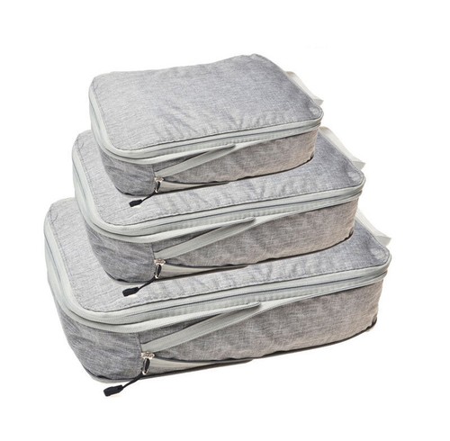 3PCS Expandable Travel Luggage Organizer Storage Packing Cubes Compression Bag - Picture 19 of 29