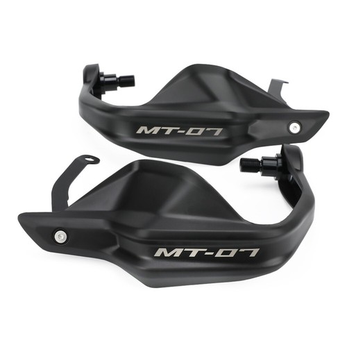 Black Handlebar Hand Guards Protector For YAMAHA MT-07 2014-2024 FZ07 2014-2020 - Picture 3 of 23