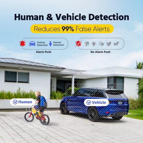 ANNKE 3K 4K 8MP 12MP Audio PoE Security IP Camera Outdoor AI Color Night Vision - Picture 78 of 269