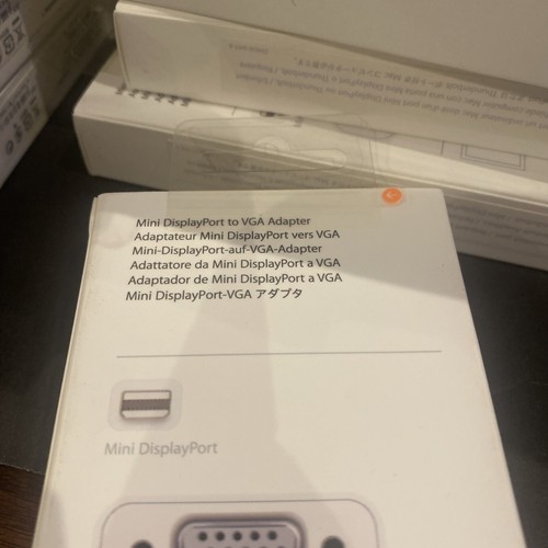 20x Thunderbolt Mini Display Port DP To VGA Cable Adapter 4 Apple iMac Mac Mini - Picture 4 of 6
