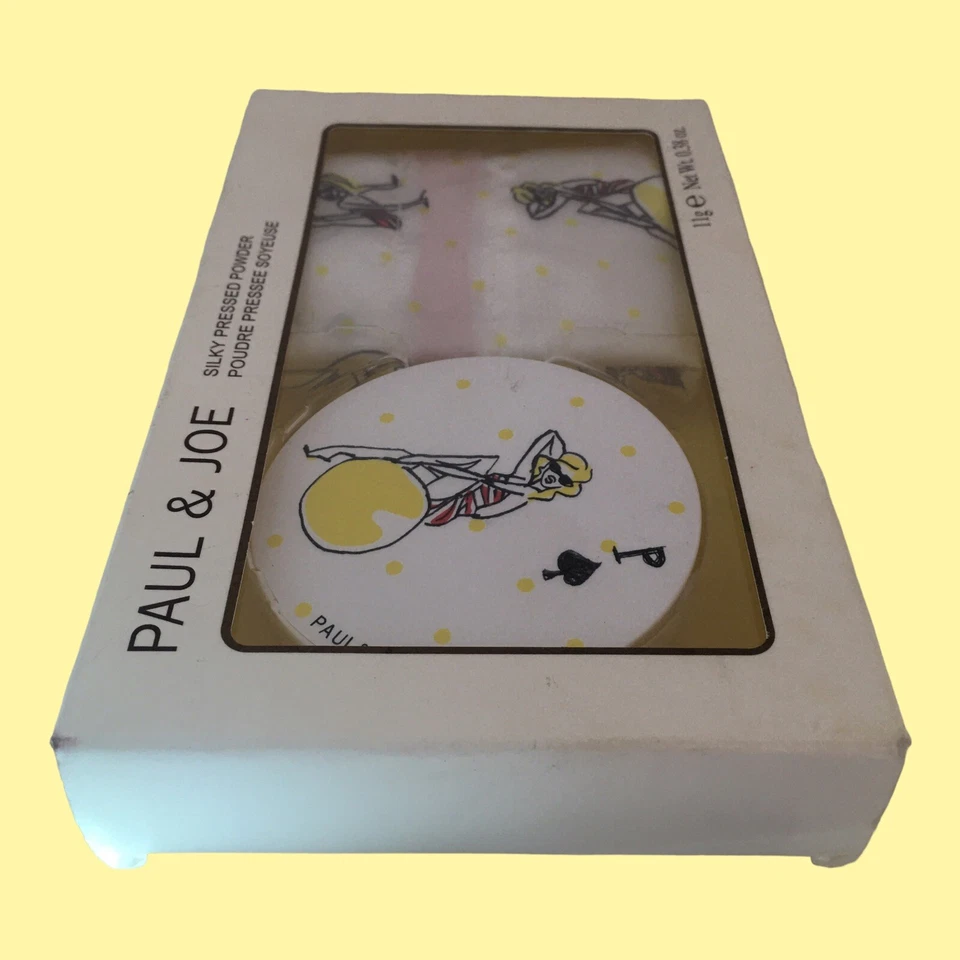 Paul & Joe шелковистый прессованный порошок компактный 002 - ограниченный выпуск упаковки - Изображение 4 из 4