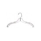  New Clear Plastic Dress Hanger 17" box 100 pcs