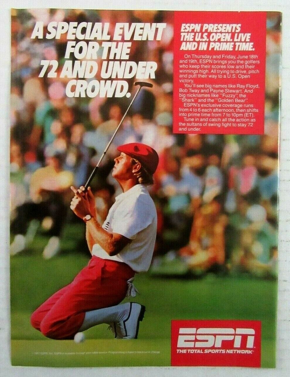 1987 ESPN Total Sports Network Golfand#039;s U.S