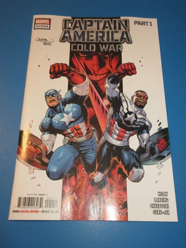 Captain America Cold War Alpha #1  NM Gem Wow