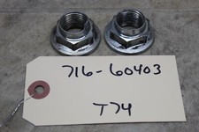 2008-2016 Yamaha Grizzly 700 Oem Rear Front Axle Axel Shaft Nuts 90179-20016-00