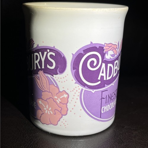 Cadbury’s Vintage Coffee Mug Tea Cup Finest Chocolate Easter Kilncraft England - Foto 2 di 10