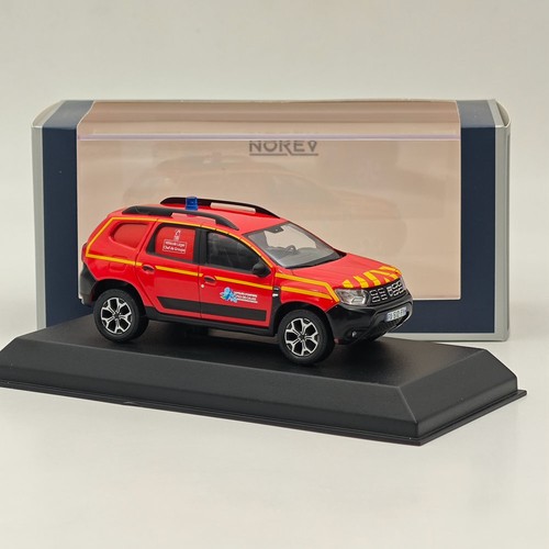 1/43 Norev Dacia Duster 2020 Firefighters Pompiers - VLCdG 62 Red Diecast Model - Picture 3 of 6
