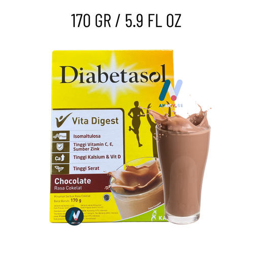170gr DIABETASOL Vita Digest Schokolade Calcium Vit D Ballaststoffe Diabetiker Ernährung - Bild 1 von 18